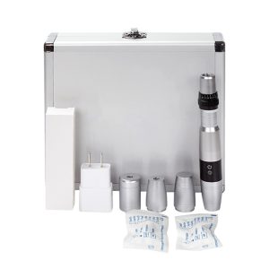 Dermapen Micro Needle Stamp Electric Auto Pen with 7 color bio light 01