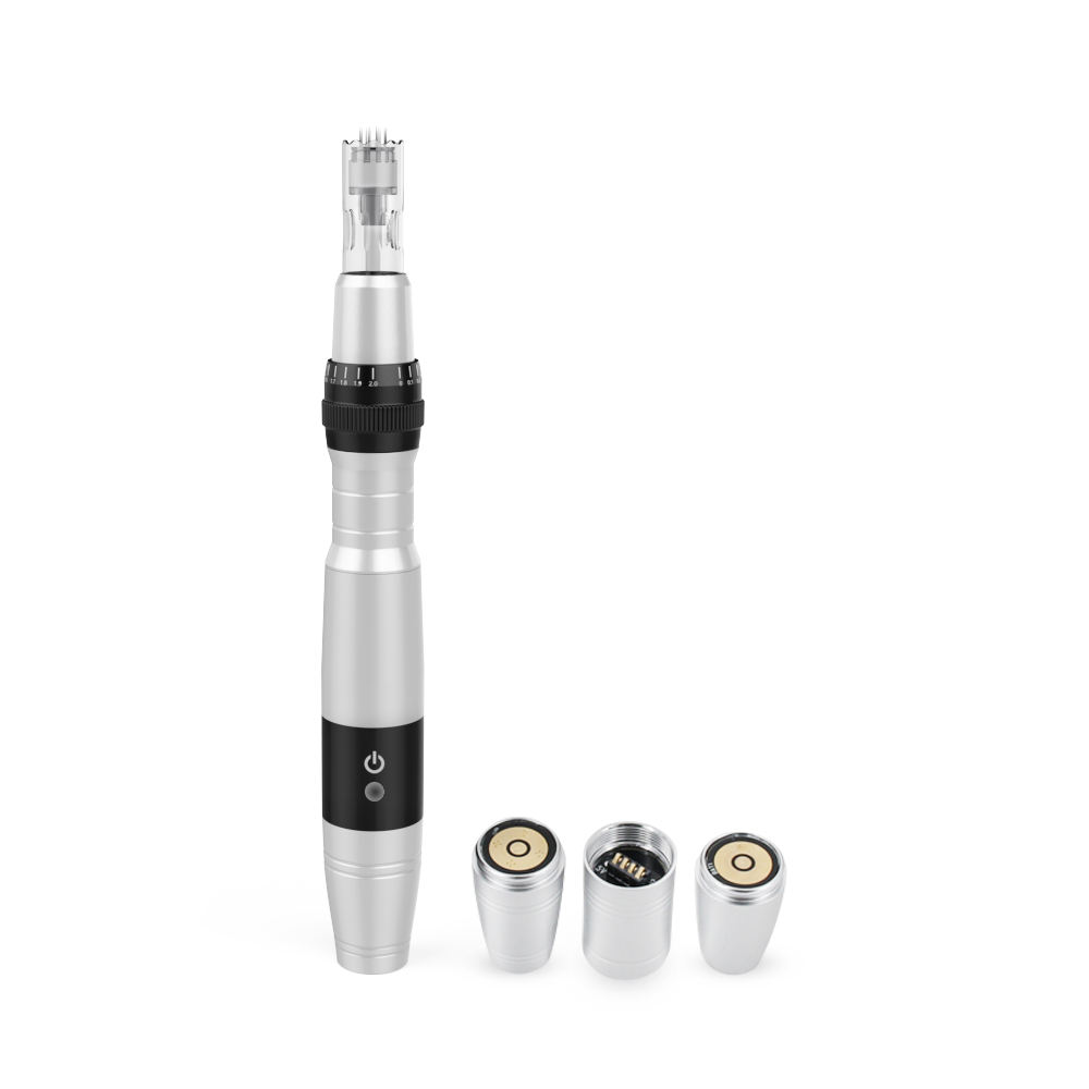 7 Color LED Derma Pen Kit | Professional Wireless MTS Nano Microneedling Pen for Salon & Home Skin Rejuvenation - Image 4