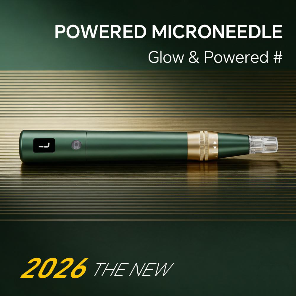7-Speed Cordless Microneedling Pen with LCD Display - Adjustable Depth Derma Pen for Skin Rejuvenation 04
