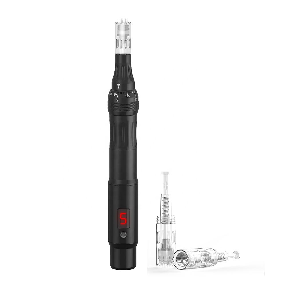 Wireless Electric Derma Pen with LCD Screen - Professional Microneedling Pen for Skin Care - Image 3