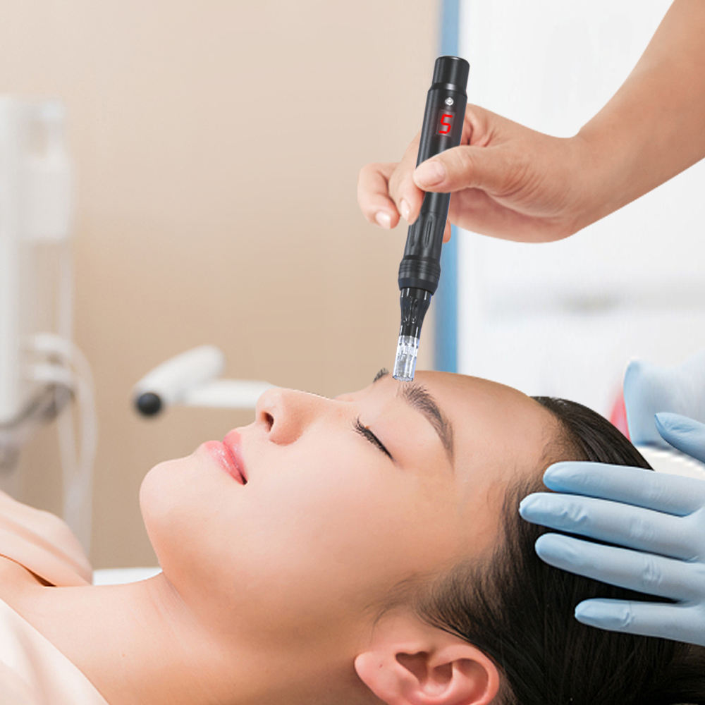 Wireless Electric Derma Pen with LCD Screen - Professional Microneedling Pen for Skin Care - Image 5