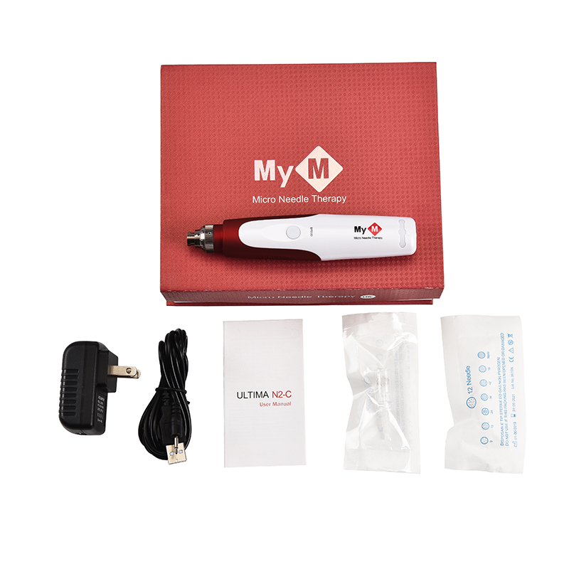 MYM Electric Derma Pen | Home Use Microneedling Device for Wrinkles, Scars & Stretch Marks - Image 5