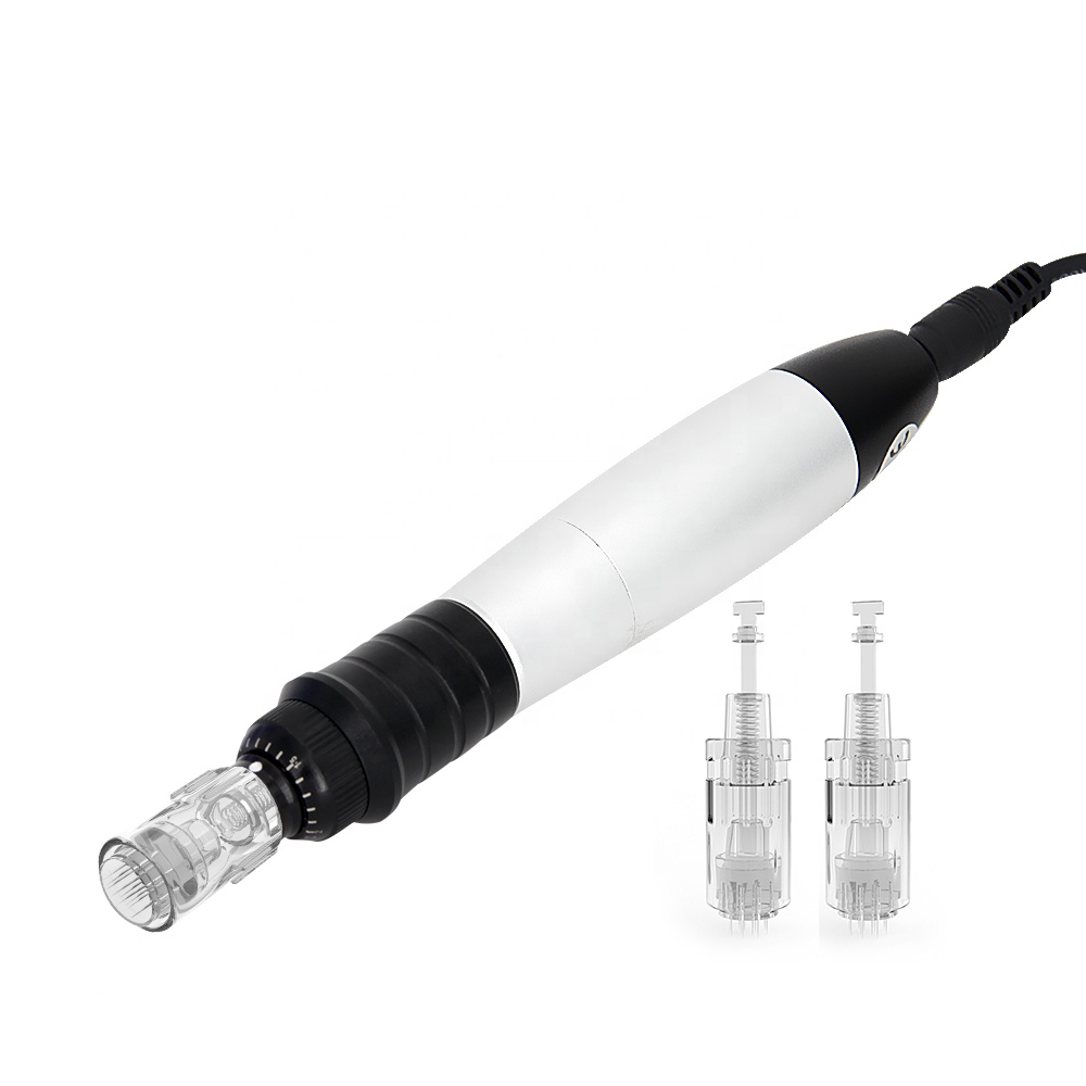 Professional Electric Microneedle Pen Kit - Adjustable Speed Derma Pen for Skin Rejuvenation - Image 3