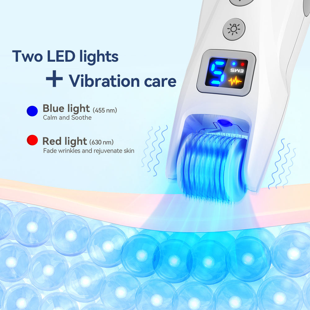 G5 Bio Roller - Electric Microneedle Roller EMS LED Photon Therapy - Image 3