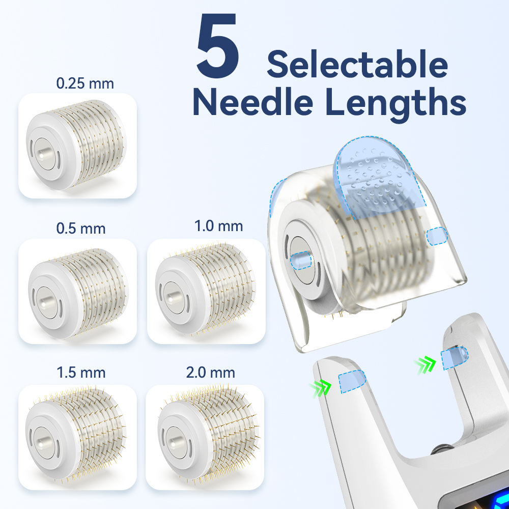 G5 Bio Roller - Electric Microneedle Roller EMS LED Photon Therapy - Image 5