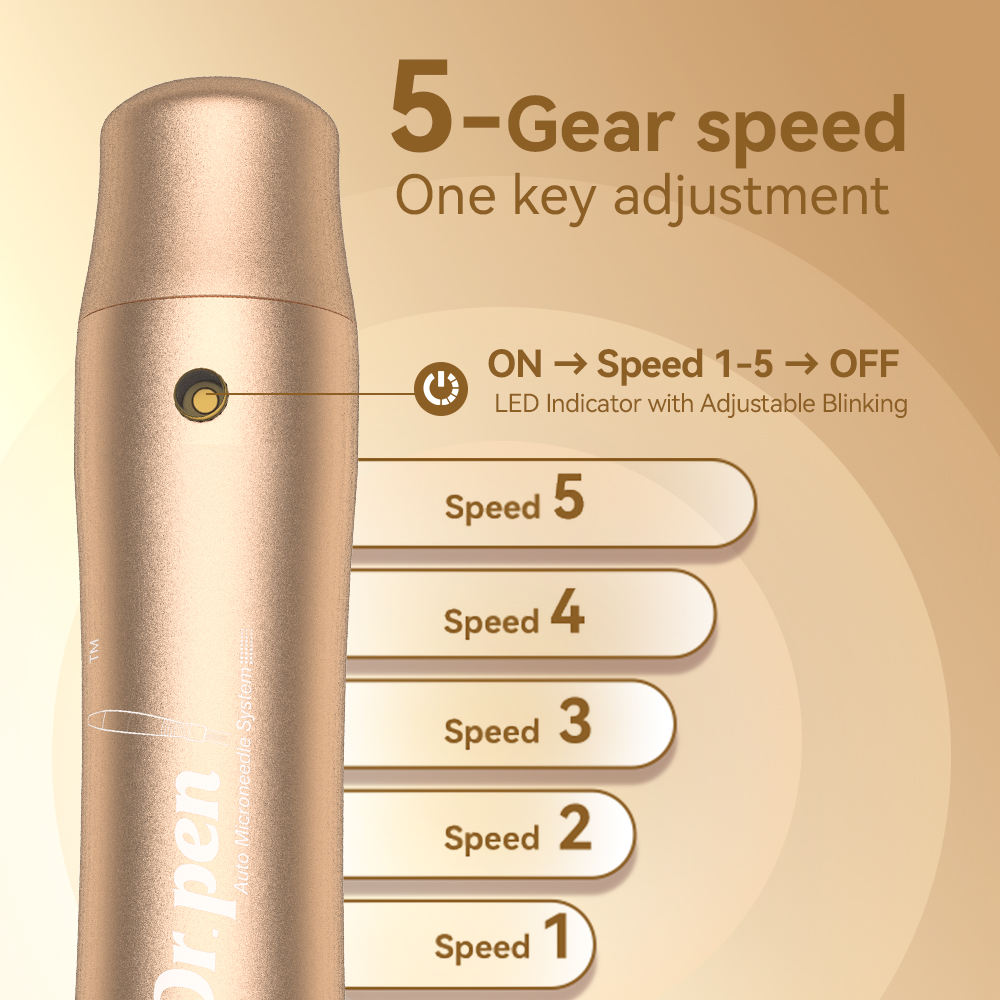 Dr. Pen Ultima M5 Gold Derma Pen - Image 3