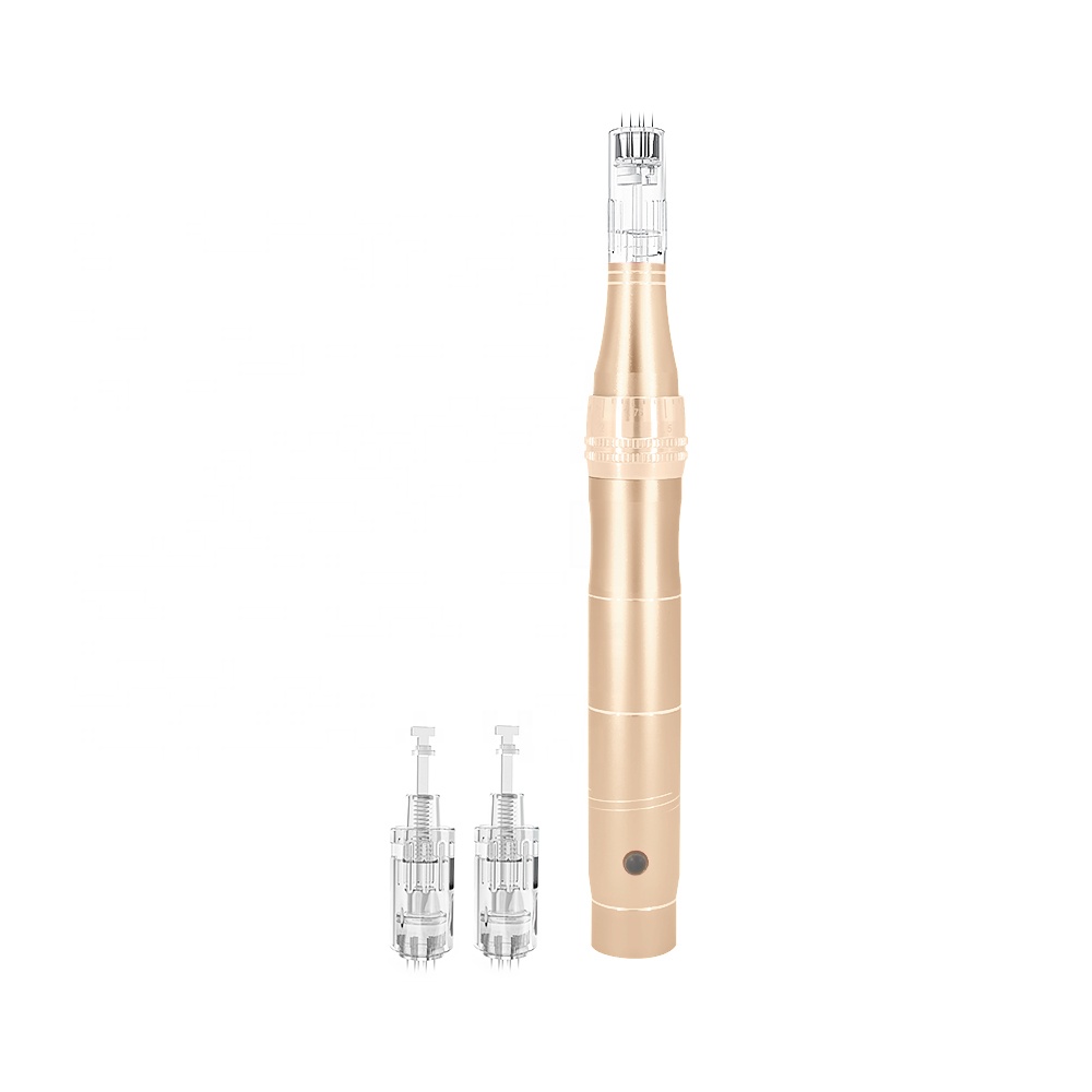 Electric Derma Pen Microneedling Machine - 5-Speed MTS Nano Micro Needle Pen for Skin Repair, Acne Scars, Anti-Aging, Home & Salon Use - Image 2