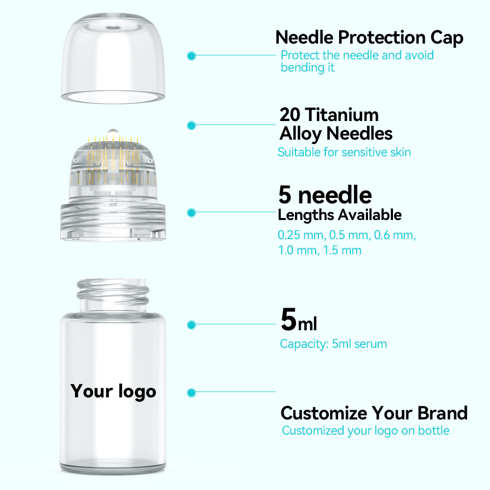 Hydra Needle HN20 - Microneedling Derma Stamp For PRP Treatment 04