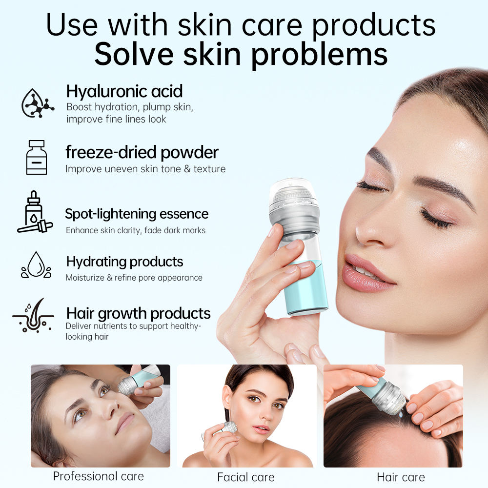Hydra Needle HN30 30 Pins Titanium Microneedle Derma Stamp for Face Scalp 10 Pieces - Image 2