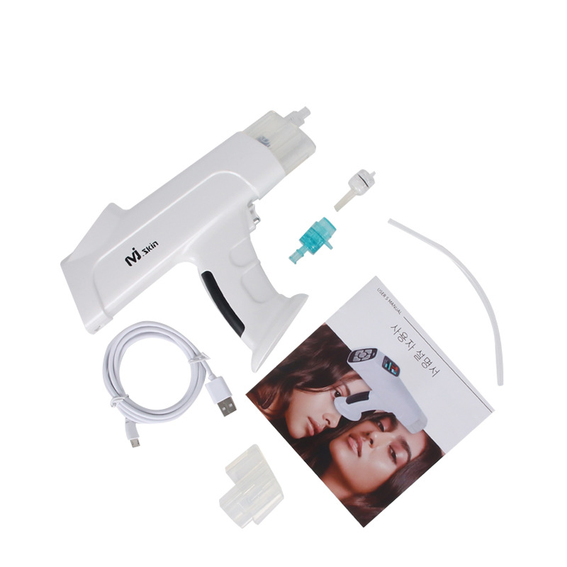 MJ Skin negative pressure meso gun portable hydrafacial injector salon home skin care machine 04