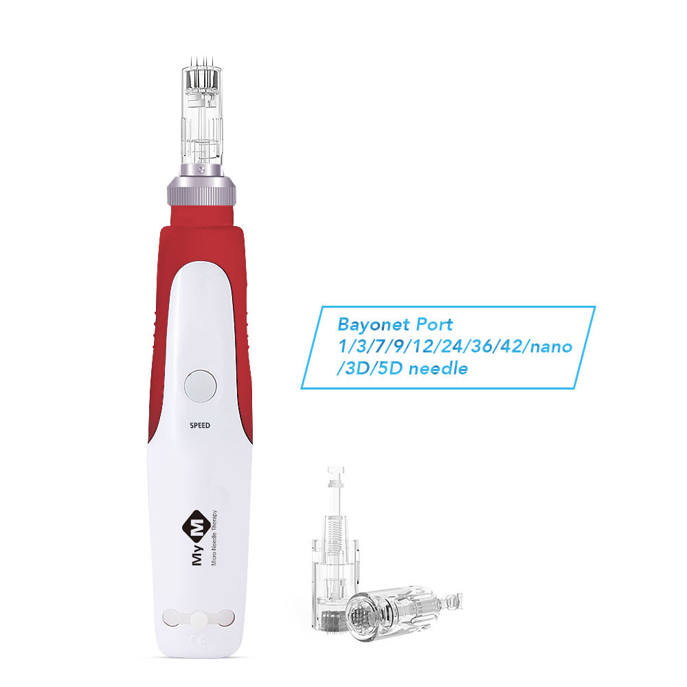 MYM Electric Microneedling Pen | Professional Derma Pen for Skin Rejuvenation & Serum Infusion - Image 2
