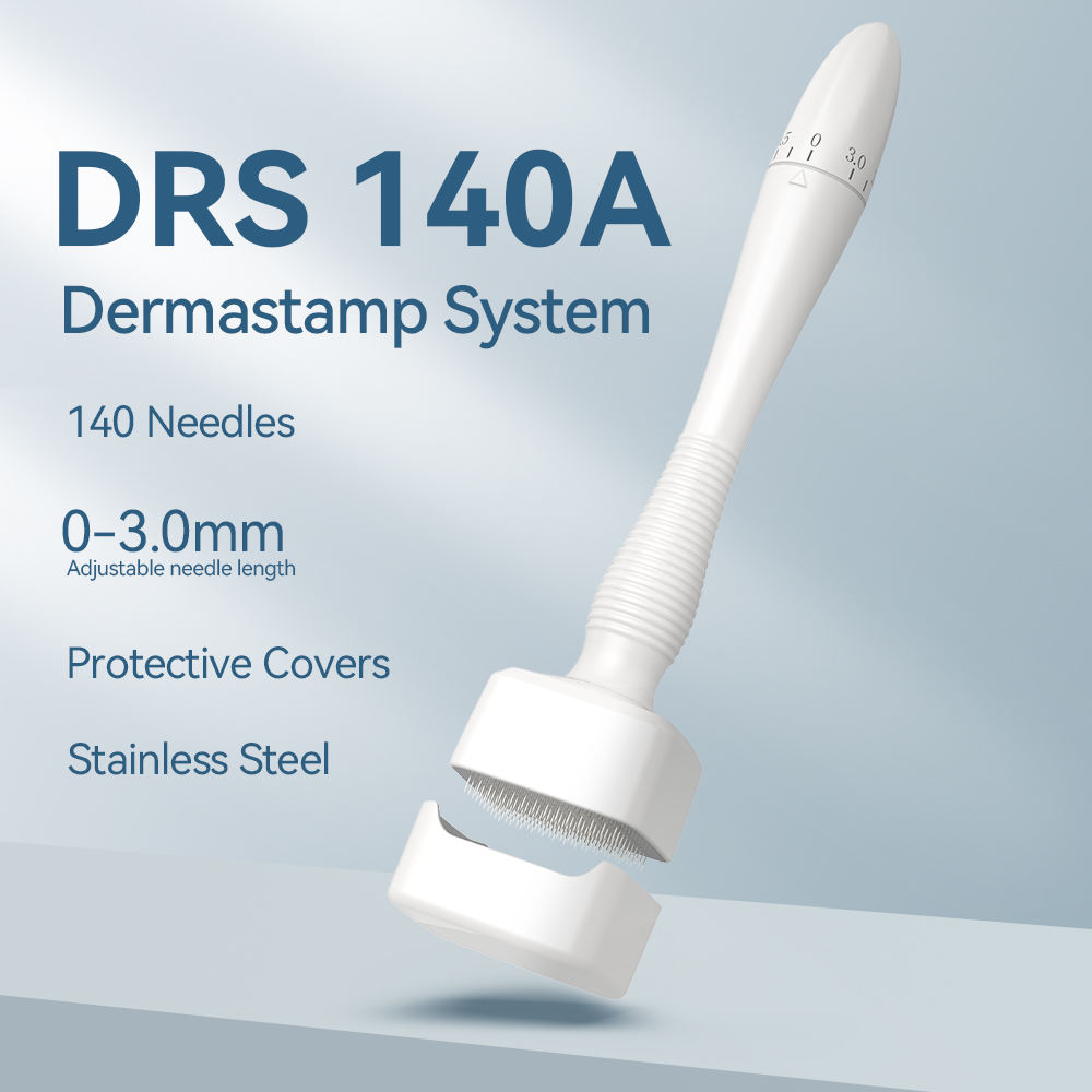 DRS140A Adjustable Derma Stamp 0.25-3.0mm – Professional Microneedling Stamp for Scars & Skin Rejuvenation - Image 2