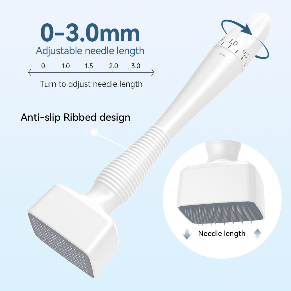 DRS140A Adjustable Derma Stamp 0.25-3.0mm – Professional Microneedling Stamp for Scars & Skin Rejuvenation - Image 4