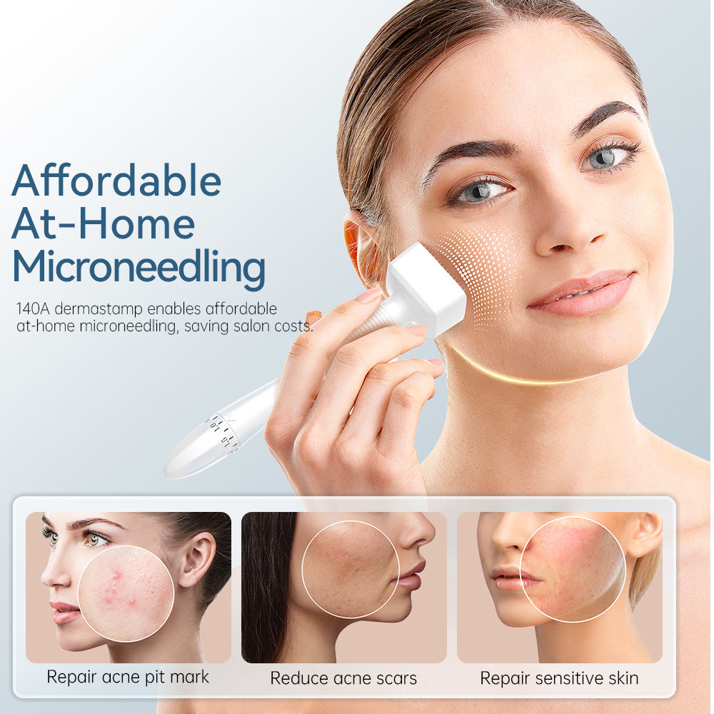 DRS140A Adjustable Derma Stamp 0.25-3.0mm – Professional Microneedling Stamp for Scars & Skin Rejuvenation - Image 7