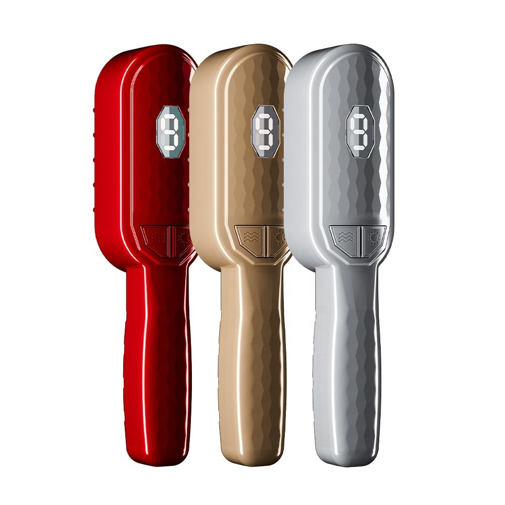 Portable Heated Straightening Comb for Frizz-Free Sleek Hair 01