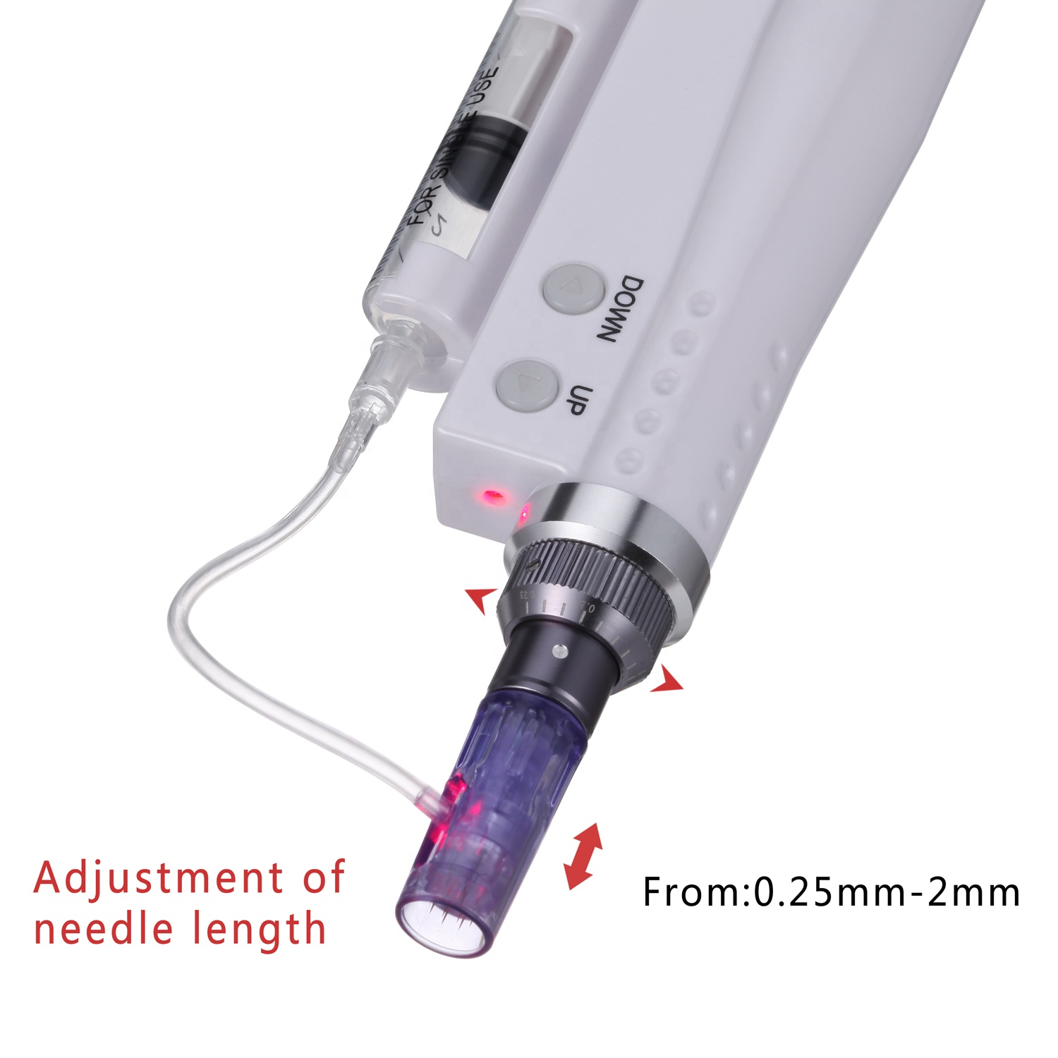Portable Microneedling Pen with Serum Injector | Home & Salon Skin Care 05