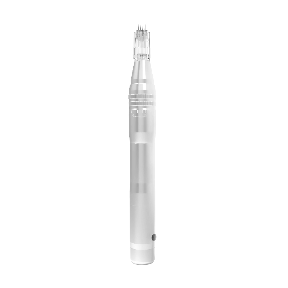 Rechargeable derma pen kit with dual batteries in aluminum case 02