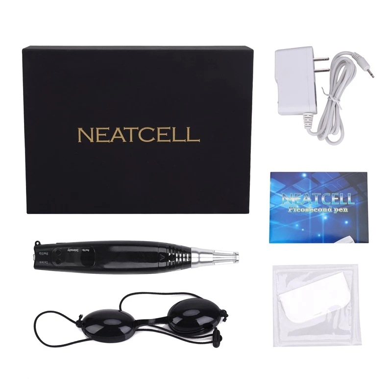 Red Blue Light Picosecond Laser Pen Home Eyebrow Freckle Dark Spot Remover 06