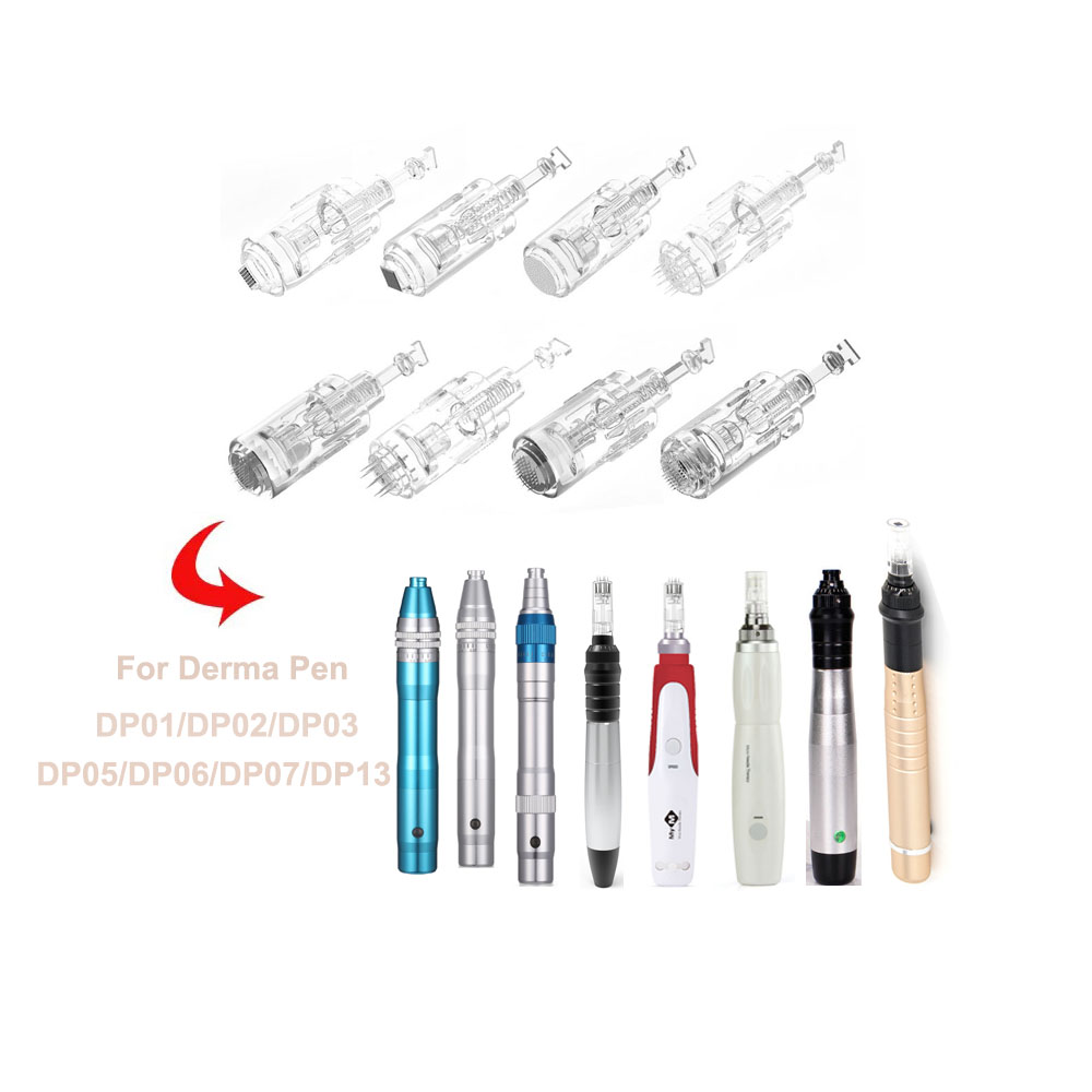 Screw Port Microneedle Cartridge - Disposable Replacement Electric Derma Pen Needle 01