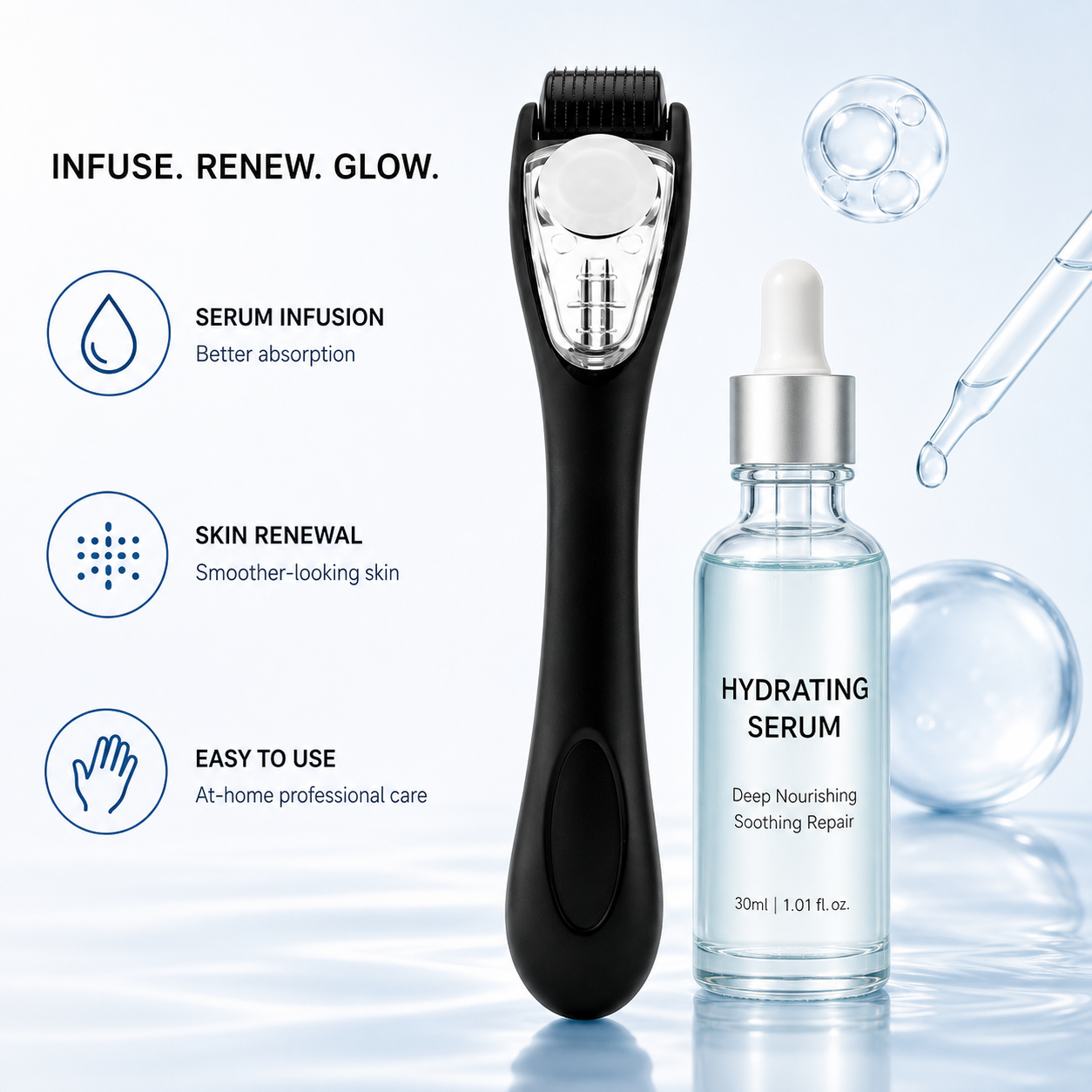 Serum Infusion Jet Microneedling System - Skin Rejuvenation 05