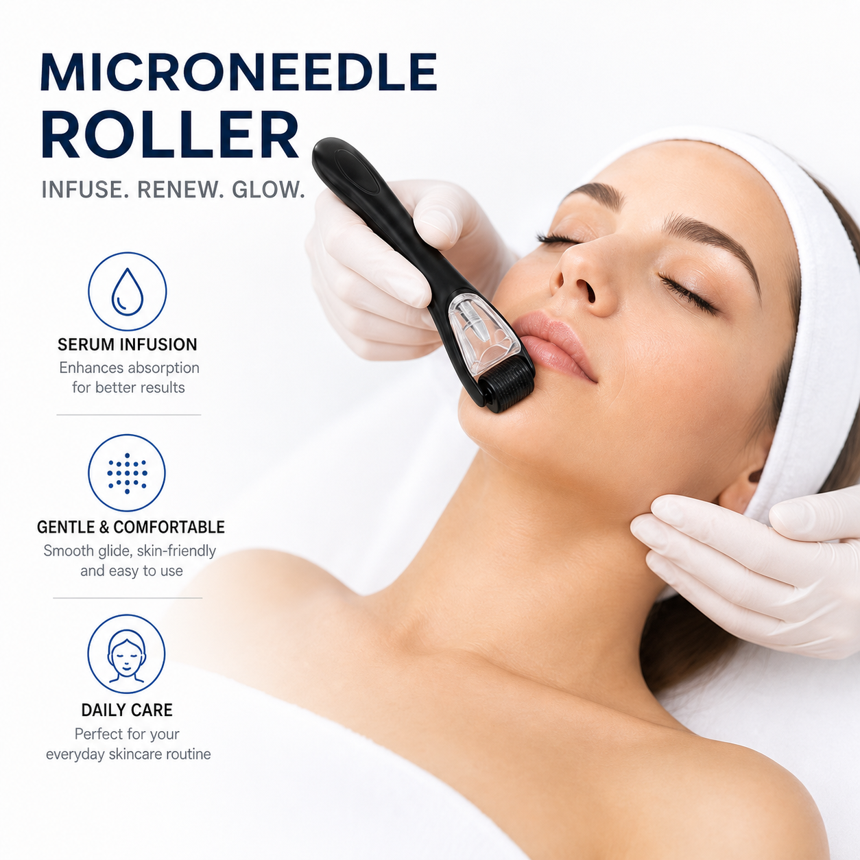 Serum Infusion Jet Microneedling System - Skin Rejuvenation 06