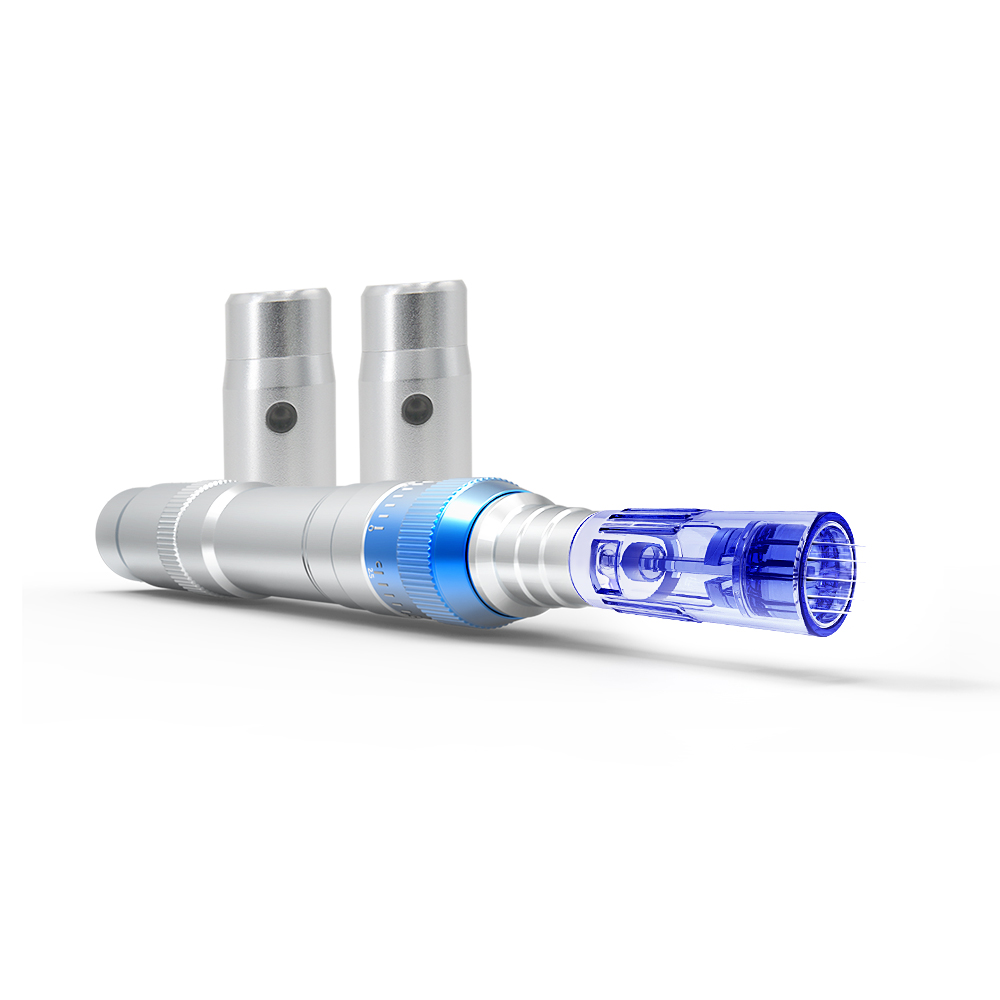 Professional Wireless Electric Microneedling Pen – Multi-Speed MTS Derma Pen with 3 Replaceable Batteries for Salon & Home Skin Rejuvenation - Image 2